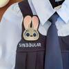 Children's Rabbit Dress - New Spring/Autumn Two-Piece Long-Sleeve with Tie