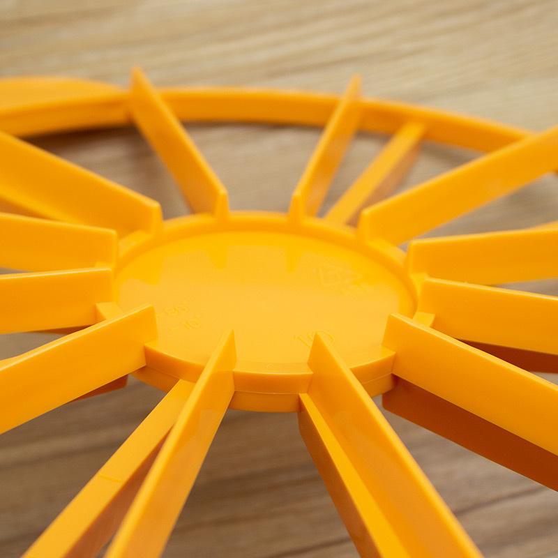 10/12 Slices Cake Equal Portion Cutter Round Bread Cake Mousse Divider Slice