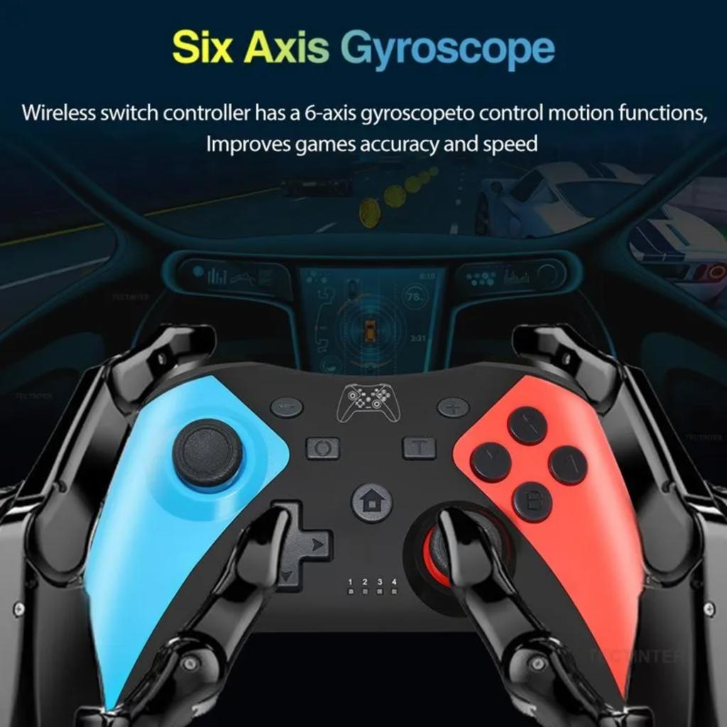 Wireless Bluetooth Controller for Nintendo Switch 2/Switch Pro Gamepad Compatible Switch Pro/Oled/Lite/PC/Android Joystick