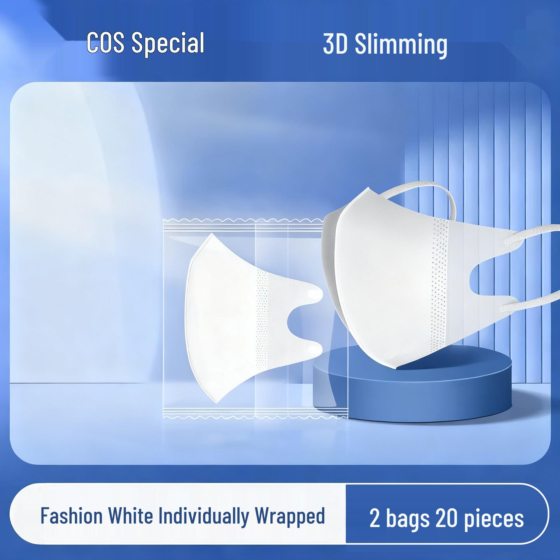 Newcomer Exclusive 2025: 3D Slimming COS Mask - Lightweight, Breathable & Disposable