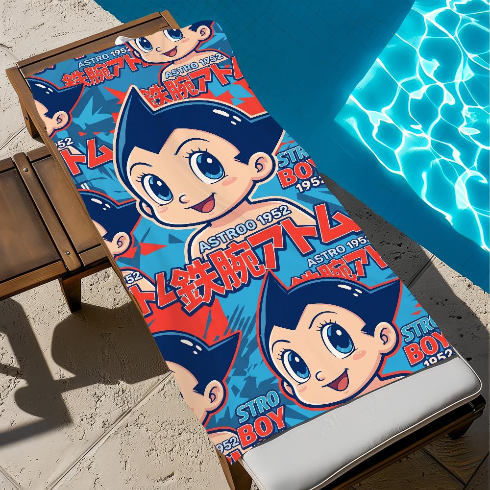 A-Astro CUTE Towel B-Boy Beach Quick Dry Soft Pool Towels Gift for Travel Gym Shower Camping sports
