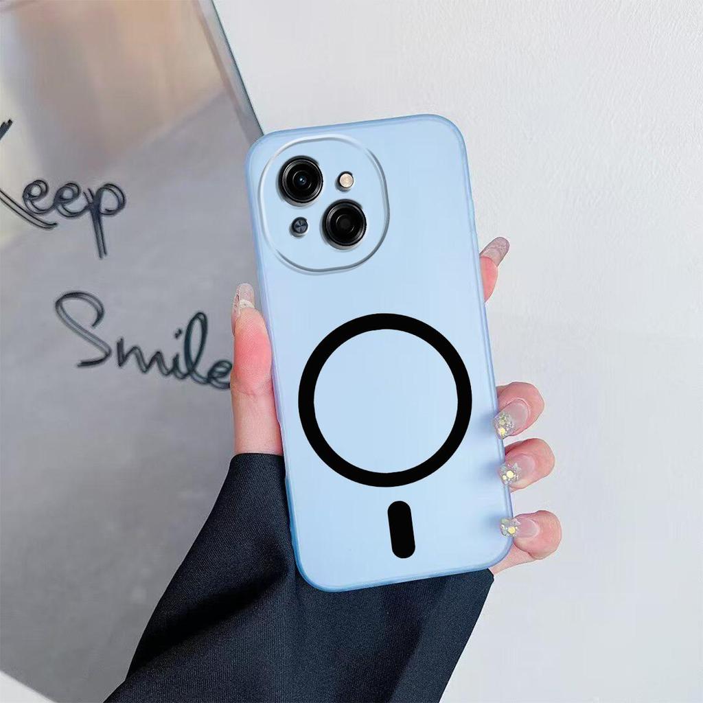 Case for TECNO SPARK GO 1S,1,2025,TECNO POP 9 4G Premium Magnetic Matte Phone Casing Protection Cover
