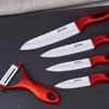 6-piece Set 3" 4" 5" 6" Inch + Pair + Knife Holder Ceramic Knife Kitchen Knife Fruit Practical Chef Kitchen Set