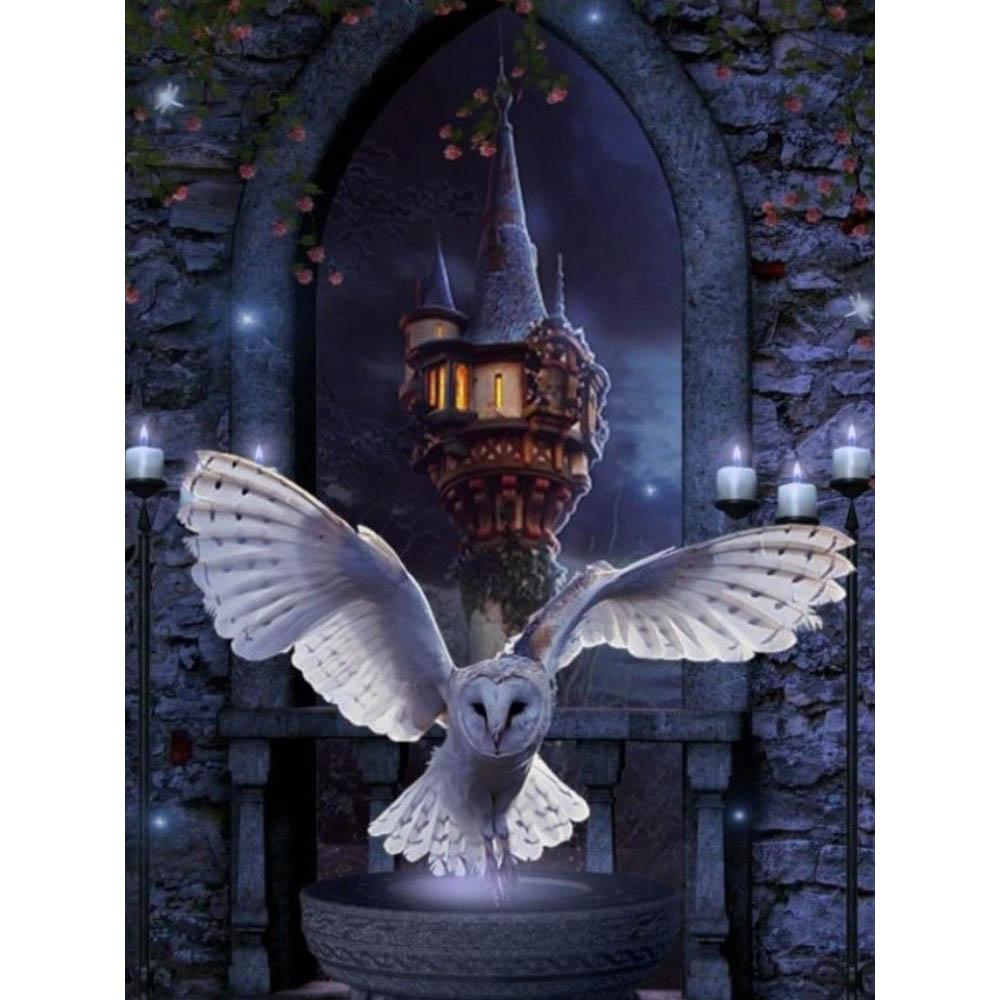 Harry Potter Holwarts Castle Picture Diamond Painting Kit 5D DIY Round Diamond Embroidery Handicraft Home Decor