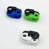 10lots Toggle Clamps Stopper Clip Clasp Spring Cord Lock Sportswears Hat for Clothing Hems and Pant Cuffs