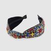 LALA Ethnic Lattice Hairband - BLUE