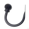 1 Pair Of Ball Curtain Holdbacks Hooks Drapery Tiebacks Holder