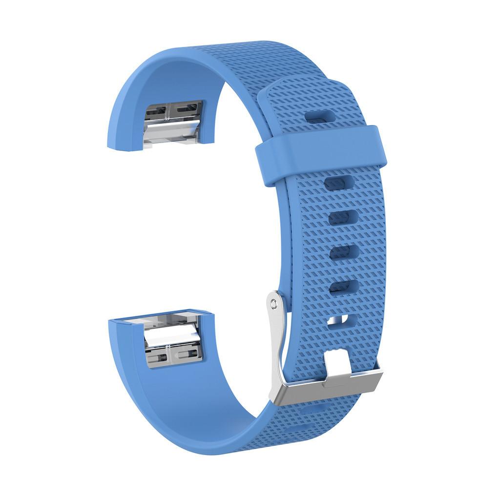 Pulseira Xadrez Compatível com Fitbit de Material de Silicone em Cores Múltiplas