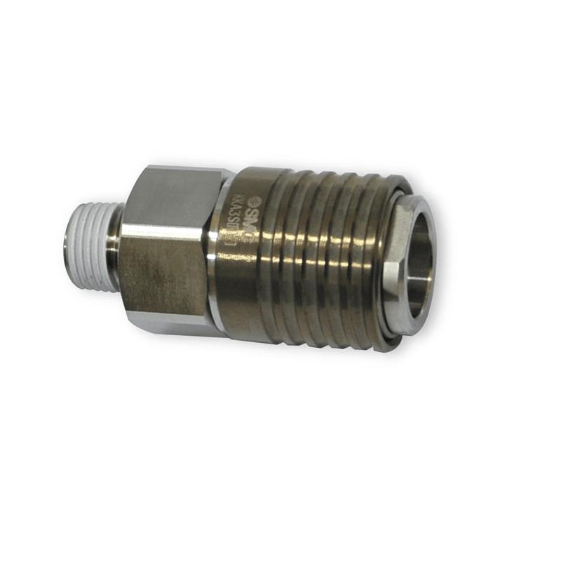 SMC KKA4S-03M Stainless Steel Quick-Connect Fitting