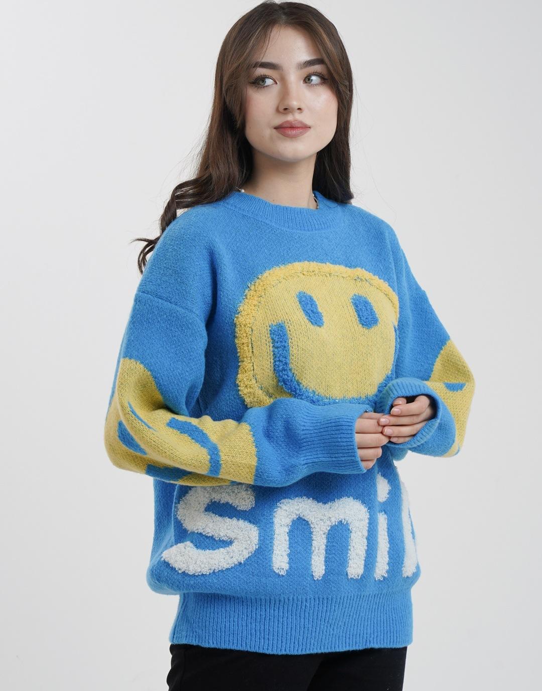 Japan and Korea retro three-dimensional smiley