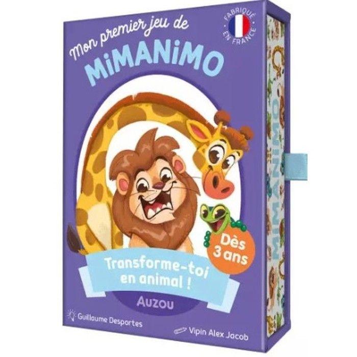 Jeu de cartes - AUZOU - Mon premier jeu de mimanimo - Multicolore - 36 cartes - 3 à 6 ans