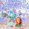 Mermaid Birthday Party Decoration Tableware Set Gradient Mermaid Plates Cups Napkins Balloons For Kids Girls Party Favors Gifts