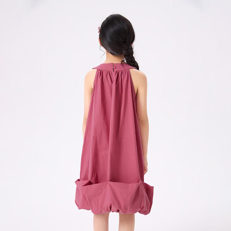 Little Yinman Girls' Halterneck Cotton Dress