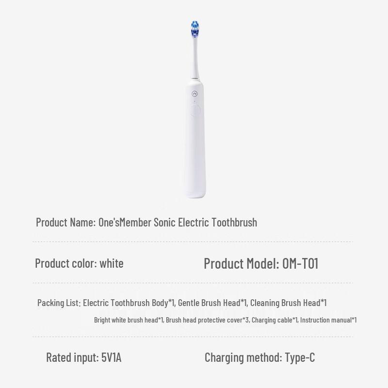 One's Member OM-T01 Smart Electric Toothbrush