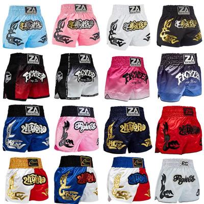 Pantaloncini Sanda Muay Thai Boxing - Pantaloni da Allenamento Estivo da Combattimento