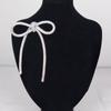 Elegant Rhinestone Bowknot Lapel Pin Stylish Women's Fashion Party Dress Brooch Jewelry Accessory for Parties Gatherings