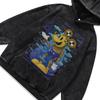 Heavy Fried Color Men'S Hooded Sweater Street Vintage Cartoon Digital Direct Injection Printed Hoodie Jacket Men'S And Women'S