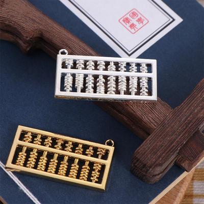Handwerk Abakus Schlüsselanhänger Zubehör Glücksbringer Ruyi Abakus Handwerksornament Geschenke