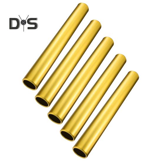 5 Pcs Aluminum Track Field Relay Batons Field Race Batons Running Race Team Equipment for Students Athletes Office Outdoor Sports Practice