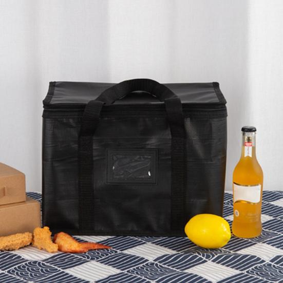 Insulated Bag 16/28/50L Pizza Delivery Cooler Bags for Travel Food Delivery Reusable Grocery Bags Warm Cooler Bags