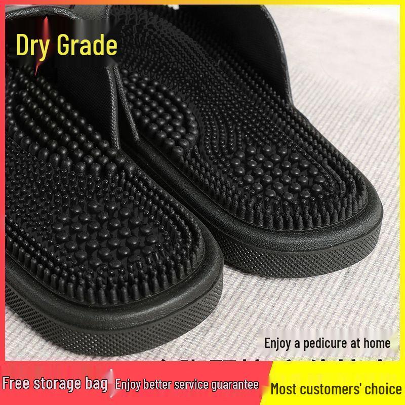 Men's & Women's 2025 Non-Slip Odor-Resistant Massage Slippers for Indoor/Outdoor Use