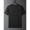 European Size Men's Casual Short Sleeve T-Shirt with Letter '' Print Suitable for Year-Round Wear - Comfortable Round Neck, Machine Washable Everyday