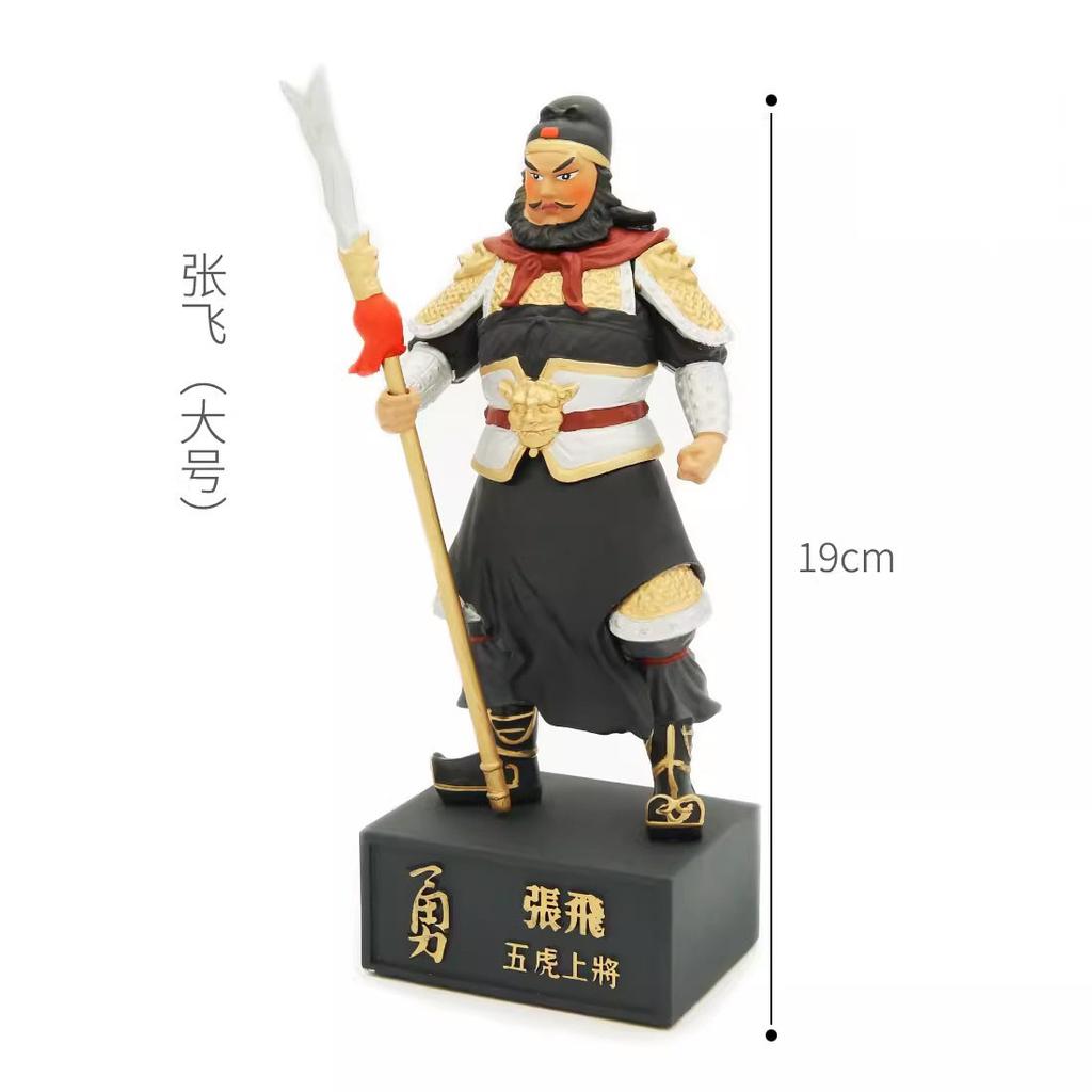 Three Kingdoms Character Ornaments, Igurines, Five Tiger Generals, Zhuge Liang, Liu Bei, Guan Yu, Zhao Yun,Home Decoration