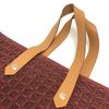 HERMES Amedaba GM Bag Hand Bag Tote Bag Canvas Brown