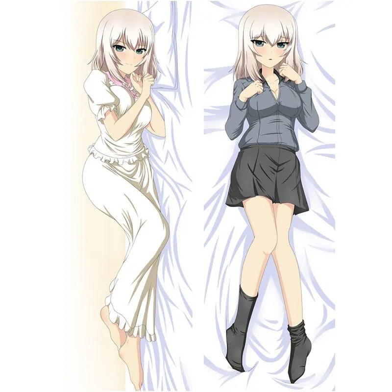 

60x180 см аниме GIRLS Und PANZER наволочка Saori Takebe Dakimakura чехол 3D двустороннее постельное белье обнимающая наволочка для тела