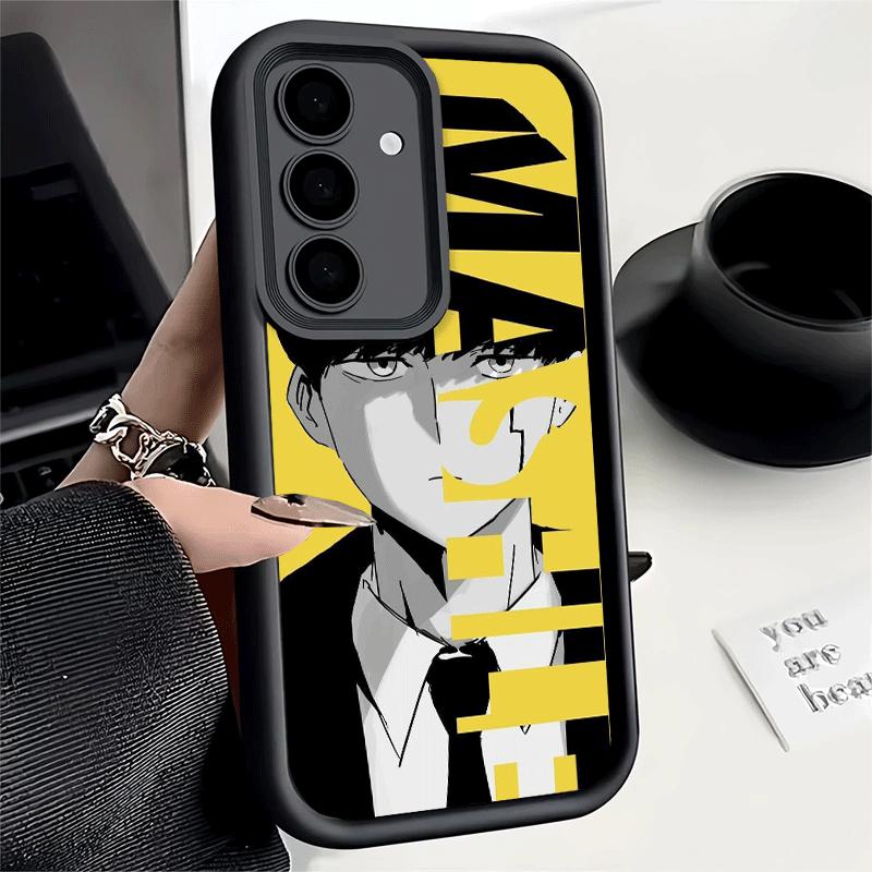 Phone Case for Samsung Galaxy A17 A16 A15 A14 A13 Mashle Magic And Muscles Anime A56 A36 A26 A55 A35 A25 A54 A34 A24 A53 A33 A23