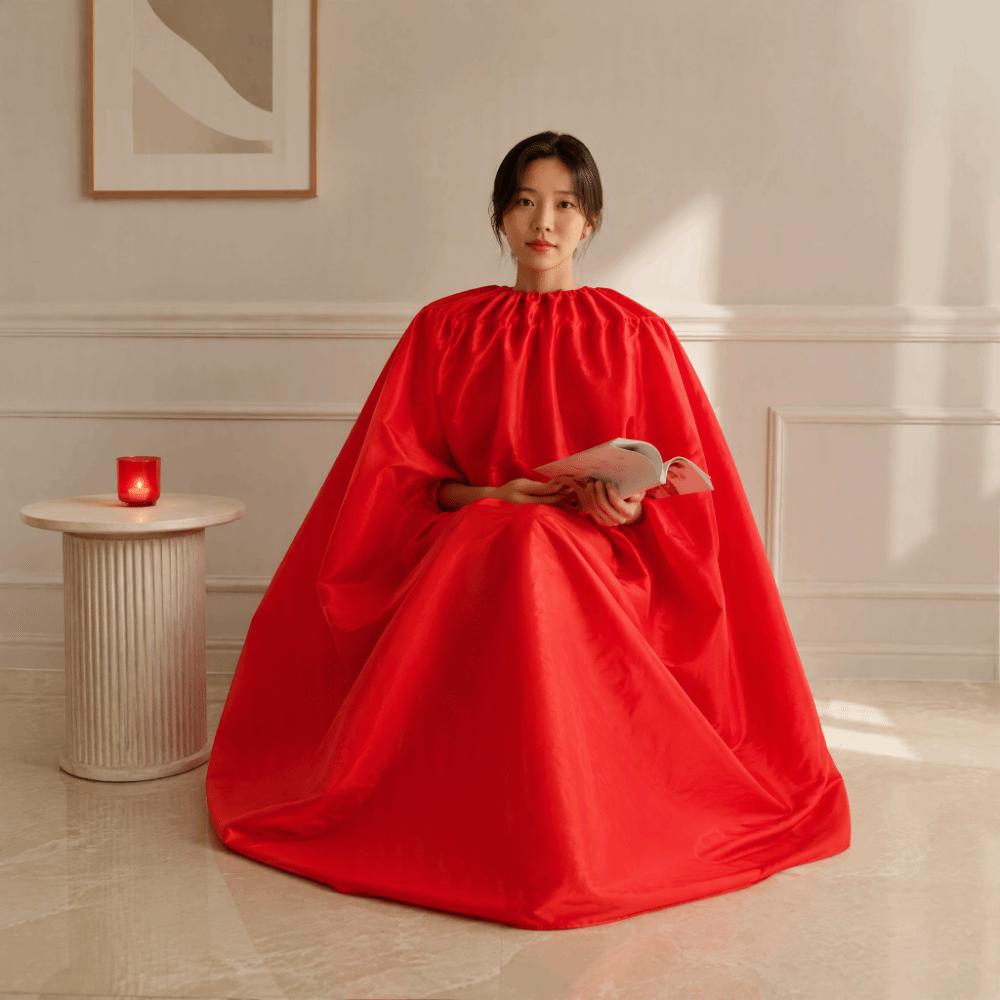 Whole Body Sauna Blanket Stand Frame Fumigation Garment Sauna Cover Sauna Suit Home Use