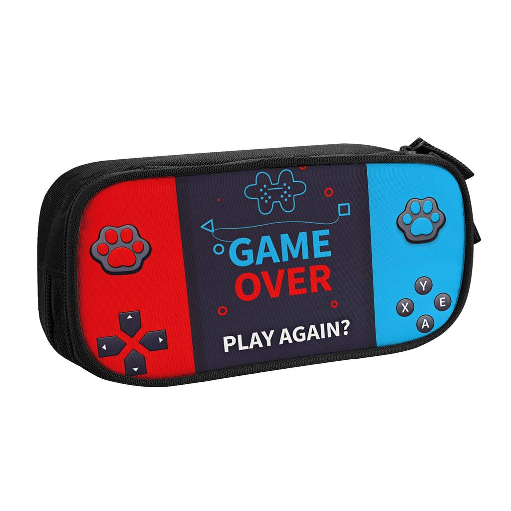 Kawaii Cartoon GamePad Games Console Pencil Cases for Boy Girl Large Storage Pencil Box School Supplies