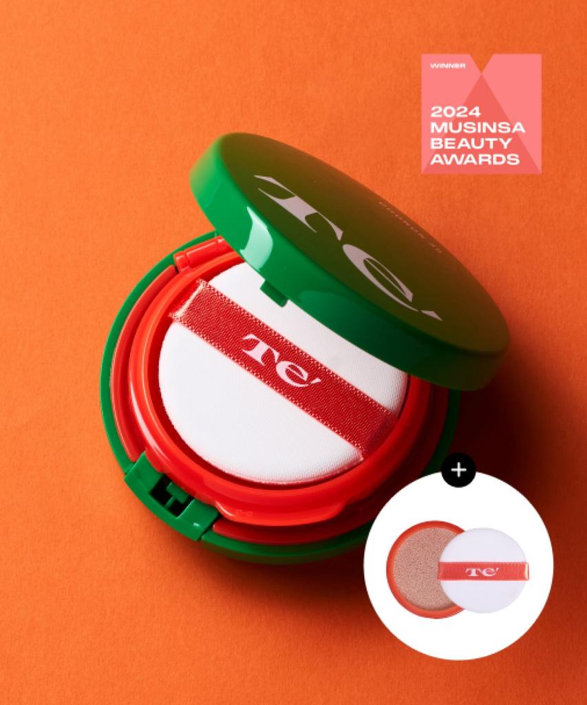 Full Green 35 Tone-Up Sun Cushion Set (Main Product + Refill)