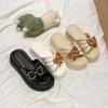 Slippers women's new thick-soled heightened non-slip summer outer wear indoor new EVA thick-soled muffin shoes comfortable one-word drag