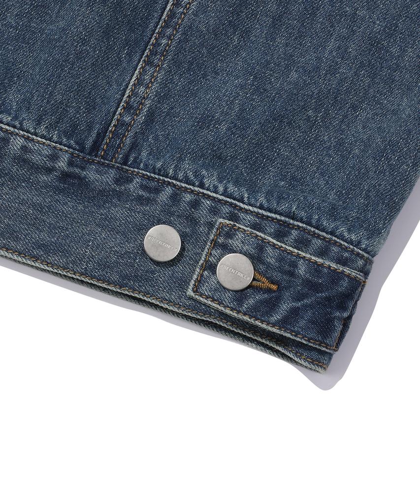 Beentrill Vintage Washed Denim Trucker (Indigo)