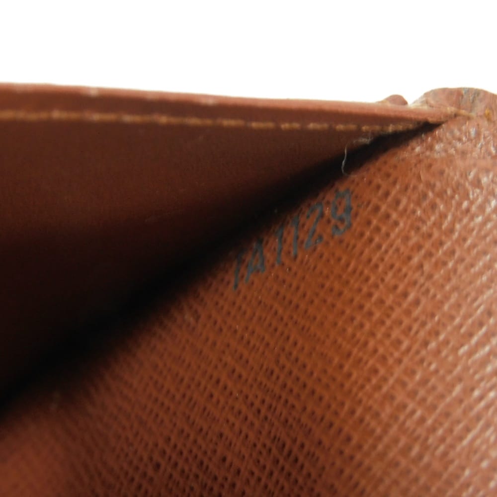 Used 12564 Portefeiulle Braza M66540 7940 New LV Logo Flower Brown Bifold Monogram Armagnac Men's from Japan AUTHENTIC