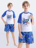 2025 Boys' Swimwear Set: Quick-Dry Sun Protection Suit for Kids, Split Design