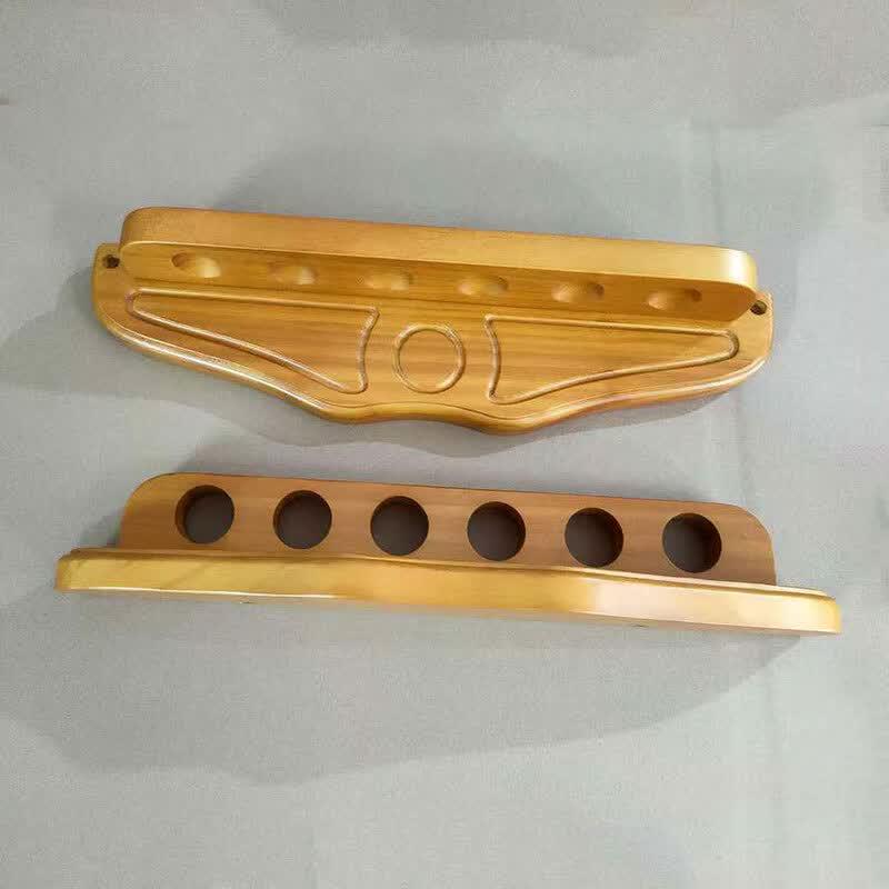 Wooden Billiard Cue Rest Stand