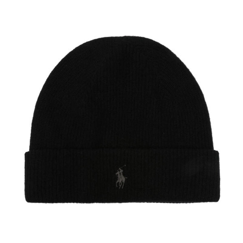 

Шапка-біні Polo Ralph Lauren з поні, кашемірова, 710920660003 710920660003