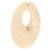 100pcs Wood Earrings Durable Light Weight DIY Ear Handicraft for Girl Women Craft Lovers