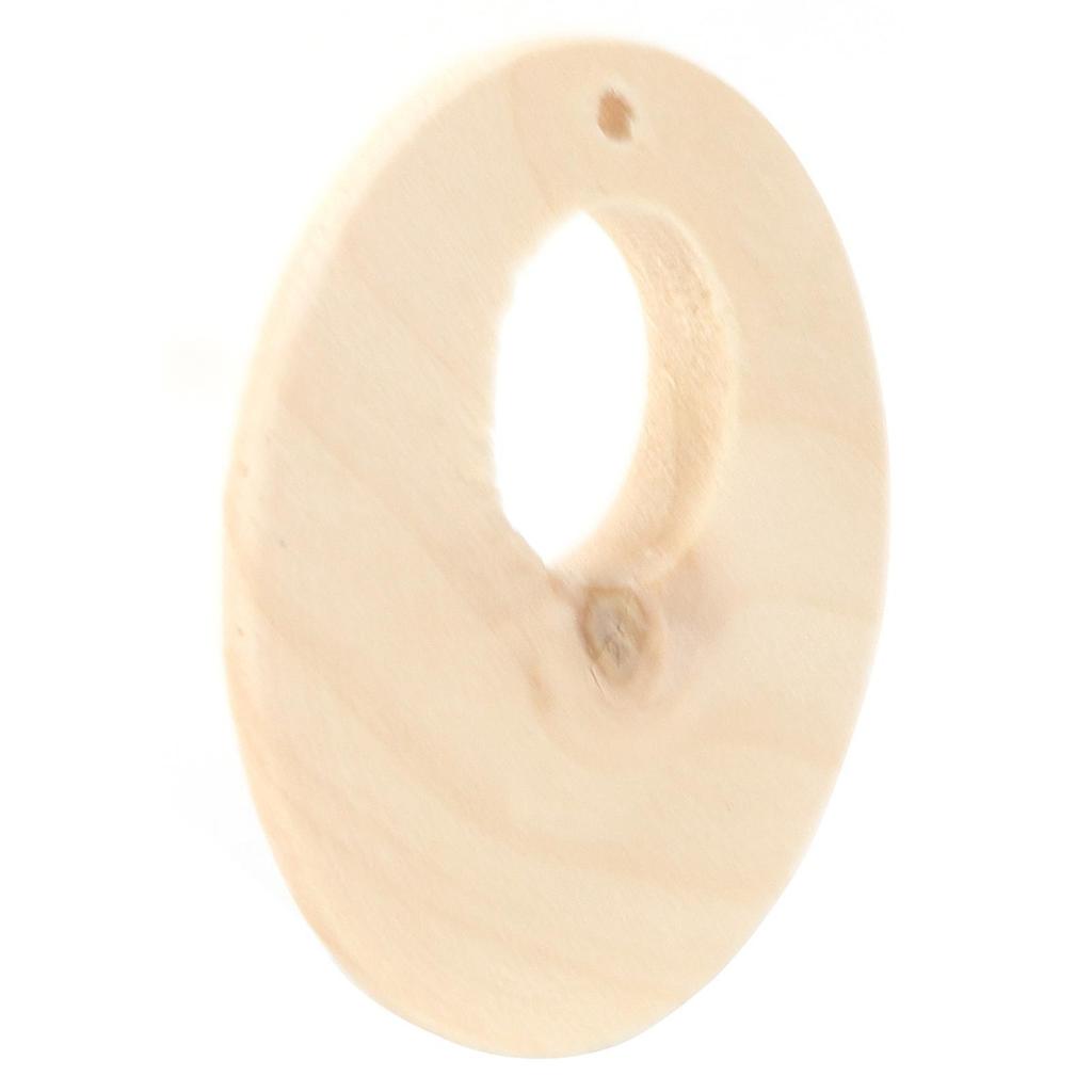100pcs Wood Earrings Durable Light Weight DIY Ear Handicraft for Girl Women Craft Lovers