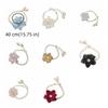 Romantic Flower Window Tiebacks Exquisite Adjustable Curtain Straps Clips Synthetic Fibers Decorative Curtain Tape Dormitory