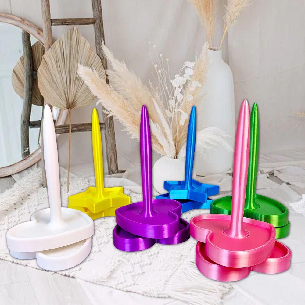 Detachable Thread Holder Stand Handmade Colorful Yarn Dispenser Stand  Knitting Accessories