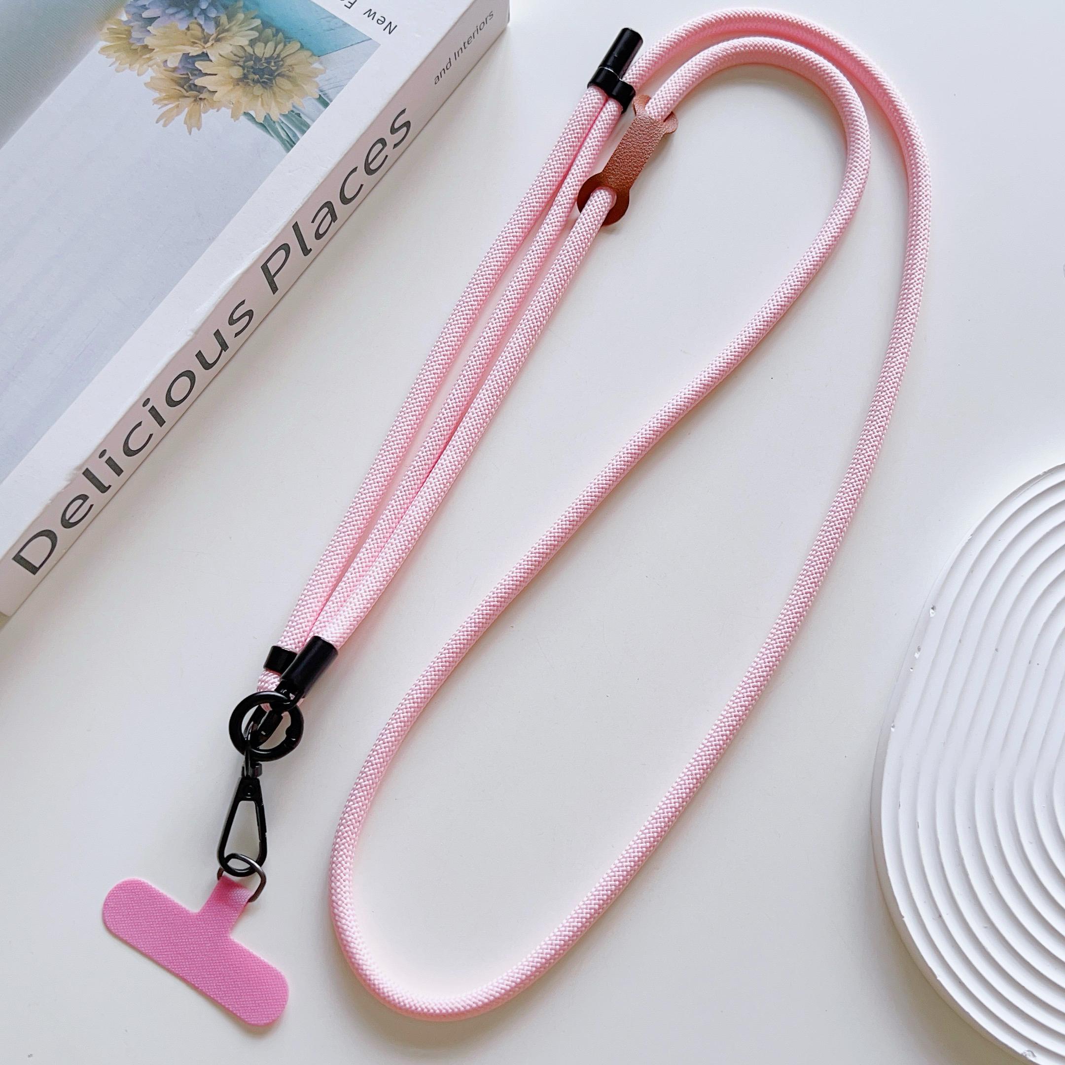 

Simple 7MM Adjustable Mobile Phone Universal Lanyard, Crossbody Shoulder Strap, Shoulder Strap, Sports Anti-Loss Lanyard Polyester / Nylon