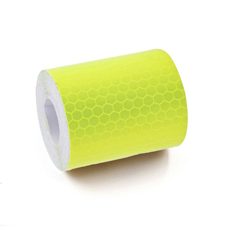 Bike Reflective Stickers 5cm*1m Reflective Tape Safety Warning Tape Motorcycle Car Decoration Sticker Color Grid Reflector Strip