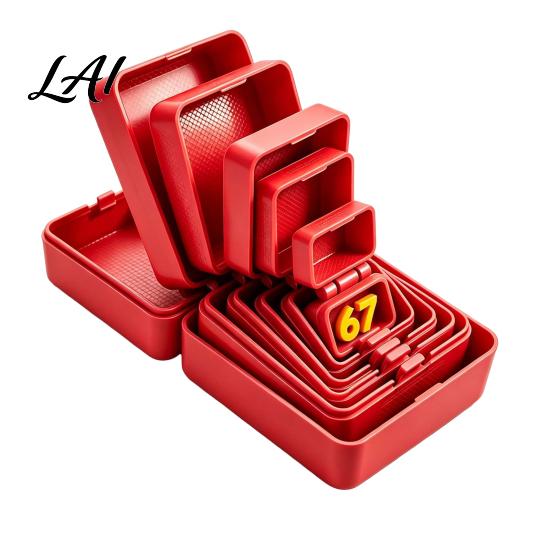 Interaktive Geschenkboxen für Kinder 3D-gedruckte verschachtelte Überraschungsbox mehrschichtige Box-in-Box Streich 67 Geburtstags-Scherzgeschenke Freunde Wiederverwendbar scharniert Geburtstag