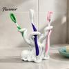 Creative Desk Organizer 3D Printed Octopus Toothbrush Holder, Space Saving Organizer, Durable Gift for Friends PLA Material Stable Base Smooth Finish