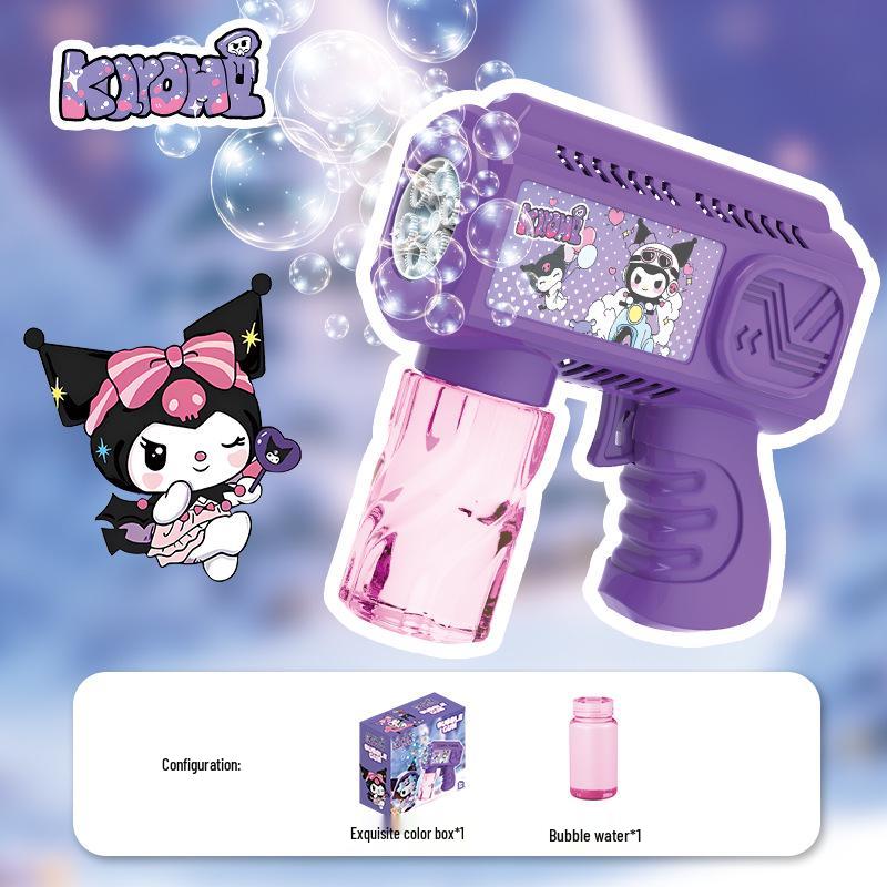 Electric Luminous Bubble Gun - Automatic Handheld Toy for Kids