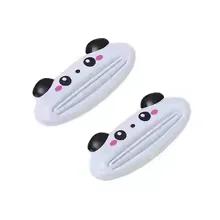 2/4/5pcs Cute Animal Multifunction Squeezer Toothpaste Squeezer Home Commodity Bathroom Tube Cartoon Toothpaste Dispenser