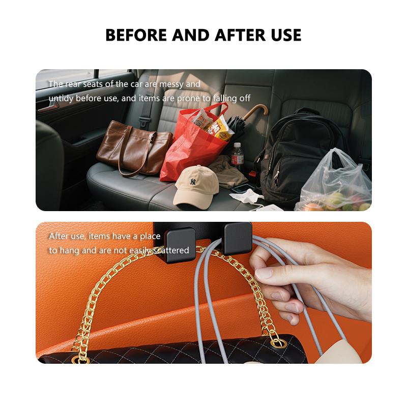 Rjhwp8 For Skoda Car Interior Seat Hook Sundry Storage Holder Accessories Fabia Kamiq Superb Scala Enyaq-iV MK3 VisionS Yeti